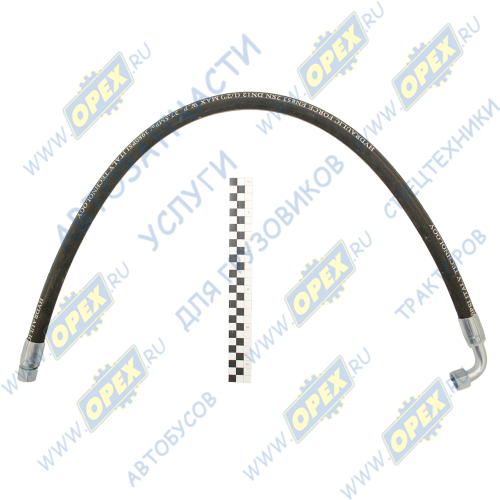 680-4607140-14 Рукав ВД (шланг) L=1010 М20х1.5 К=24; 0/90 1 фитинг 90 град. HYDRAULIC FORCE1